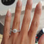 Round Shape Cubic Ring