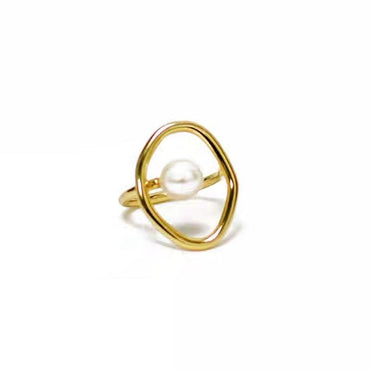 Round Hollow Geometric  Rings