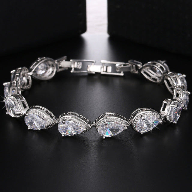 Elegant  Tennis Charm Bracelets