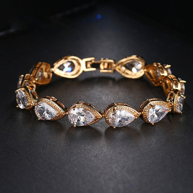 Elegant  Tennis Charm Bracelets