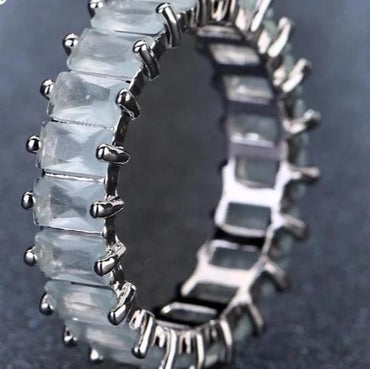 Compatible Ring Paved Zircon