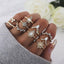 Midi Moon Rings Set