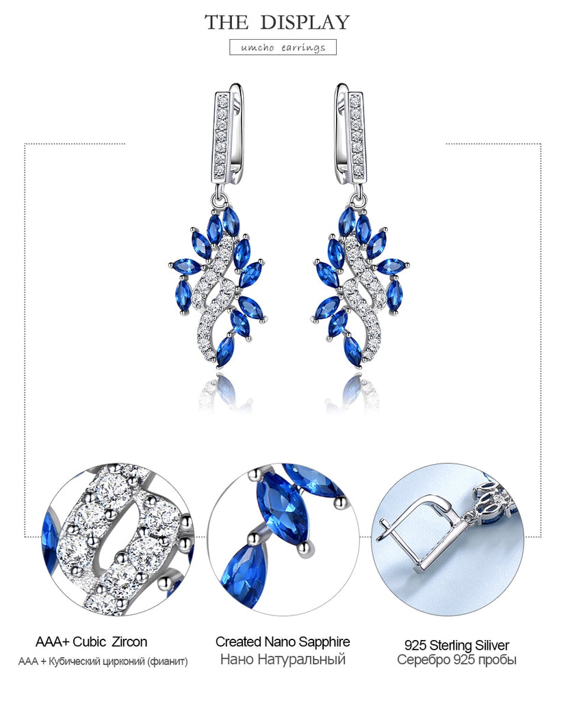 Clip Earrings Created  Gemstone