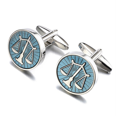 Cufflinks Lepton Stainless Steel Round