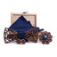 Paisley Wooden Bow Tie Handkerchief