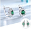Sterling Silver Earrings Gemstone
