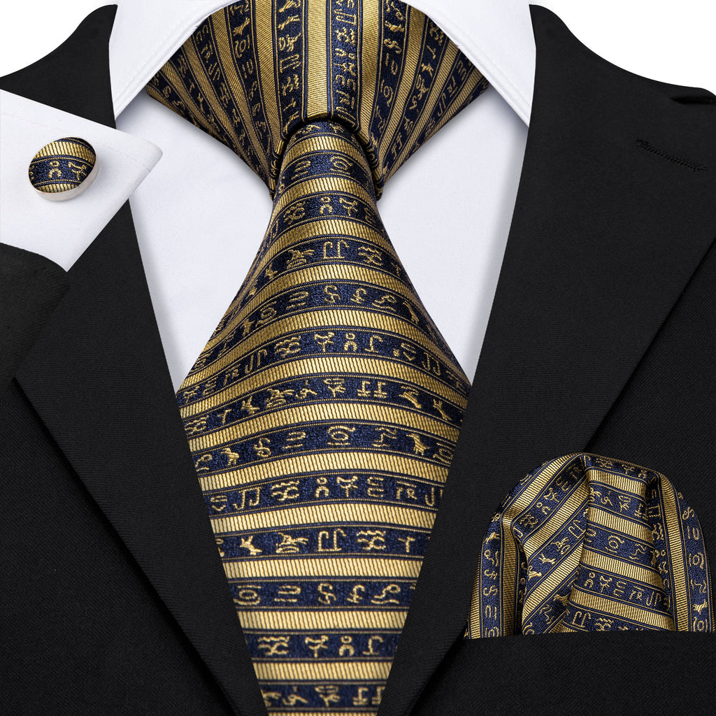 Classical Zebra Striped Tie