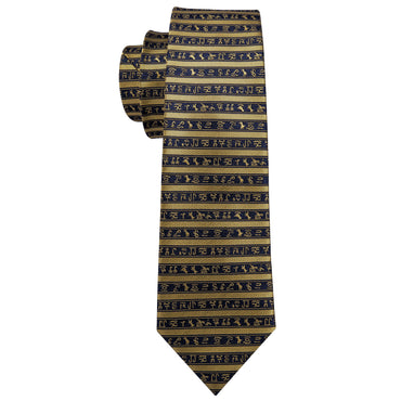 Classical Zebra Striped Tie