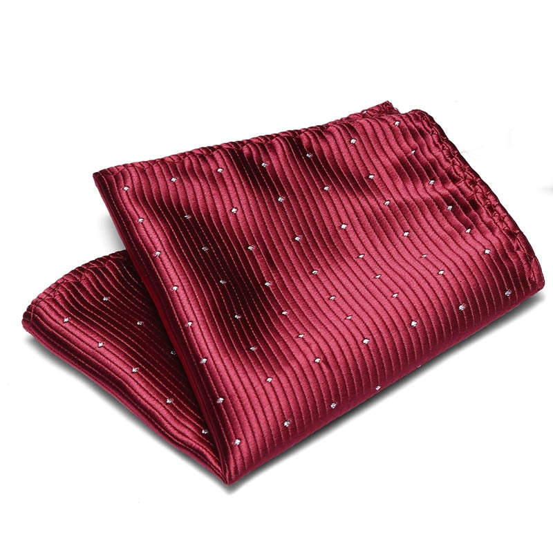 Mens Pocket Squares Solid Pattern