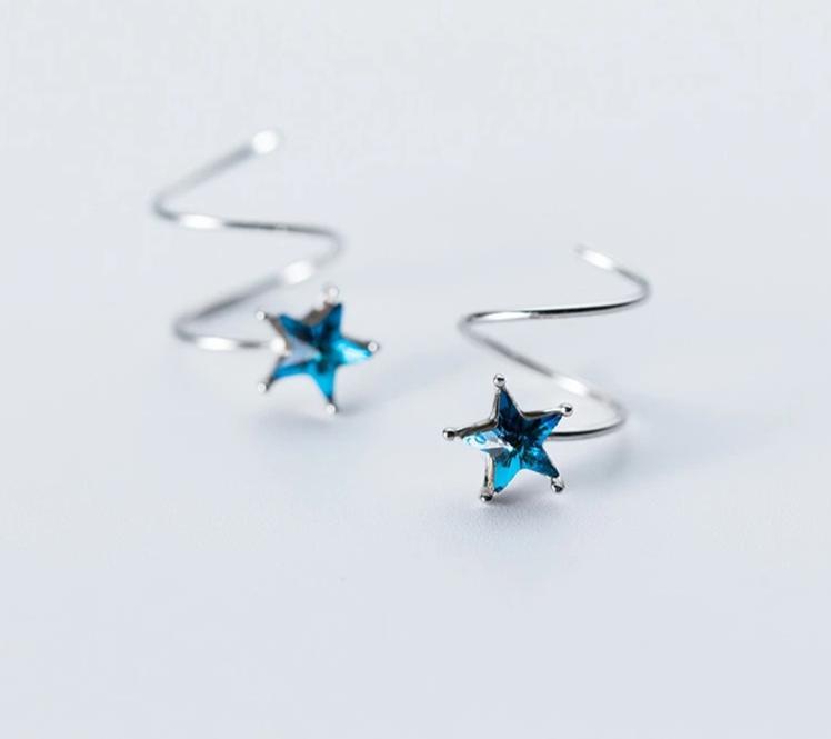 Crystal Clips Earrings for Women