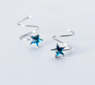 Crystal Clips Earrings for Women