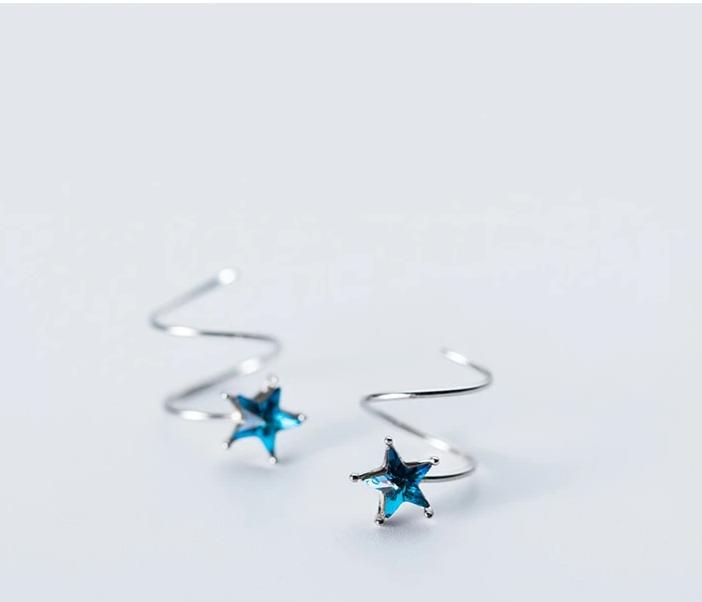 Crystal Clips Earrings for Women