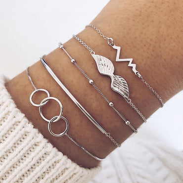 r Women Handmade Round Braclets