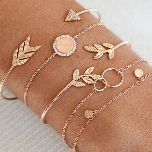 r Women Handmade Round Braclets