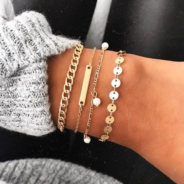 r Women Handmade Round Braclets