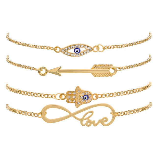 r Women Handmade Round Braclets