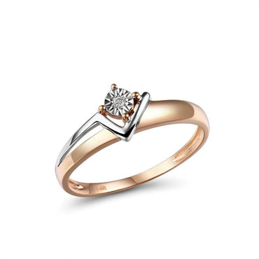 Gold Sparkling Illusion-Set Fine Jewelry