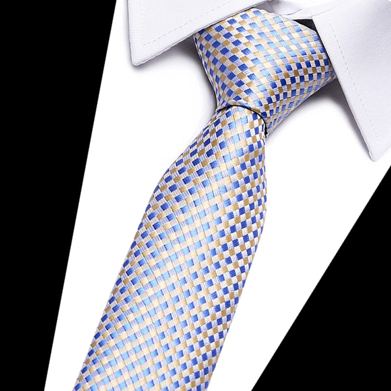 Floral Necktie Plaid Ties