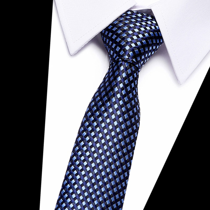 Floral Necktie Plaid Ties