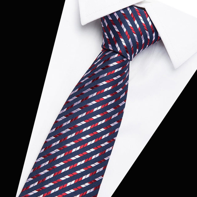 Floral Necktie Plaid Ties