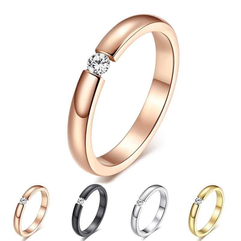 Women Stainless Steel Ring