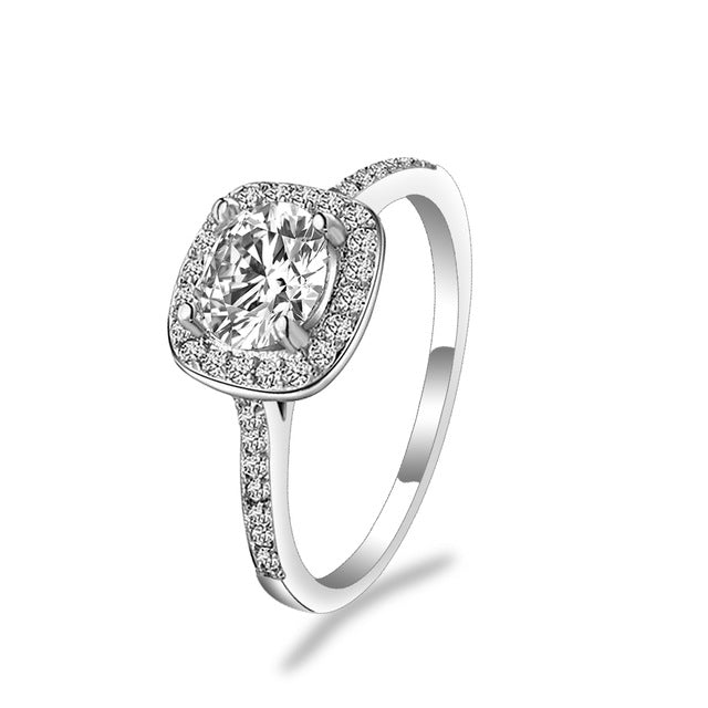 Round Shape Cubic Ring