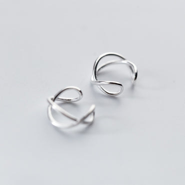 Hollow Twist Ear Cuff Clip