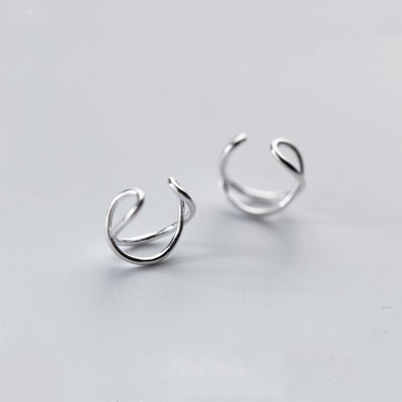 Hollow Twist Ear Cuff Clip