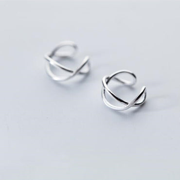 Hollow Twist Ear Cuff Clip