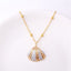 Beach Shell Pendant Necklace