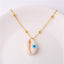 Beach Shell Pendant Necklace