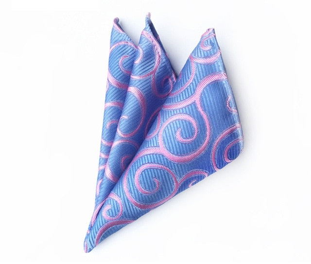 Men's Business Suits Silk Pocket