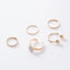 Stone Metalic Fashion Finger Rings