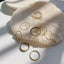 Stone Metalic Fashion Finger Rings