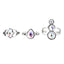 Stone Metalic Fashion Finger Rings