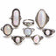 Stone Metalic Fashion Finger Rings