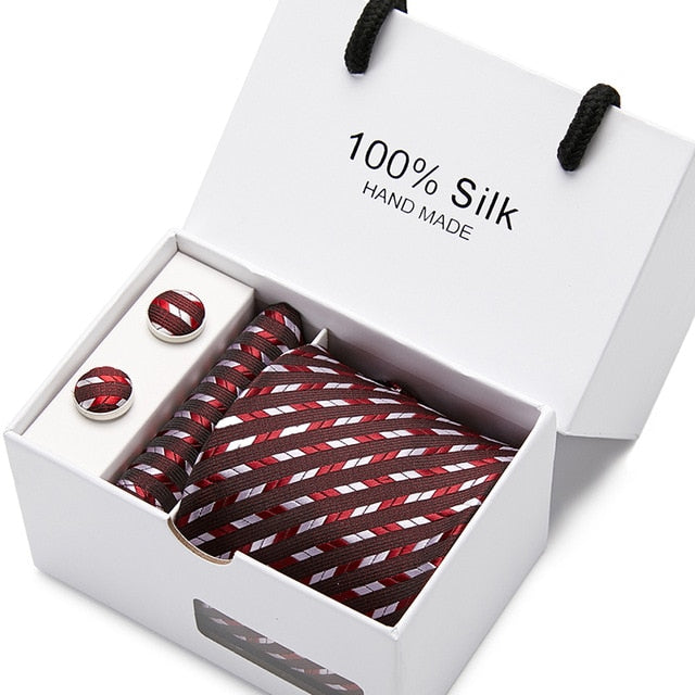 Necktie  Silk Jacquard Woven  Tie