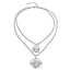 Double-Layer Necklace Retro