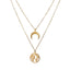 Double-Layer Necklace Retro