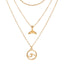 Double-Layer Necklace Retro