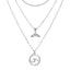 Double-Layer Necklace Retro
