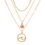Double-Layer Necklace Retro