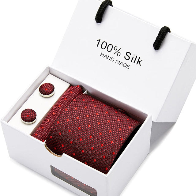 Necktie  Silk Jacquard Woven  Tie