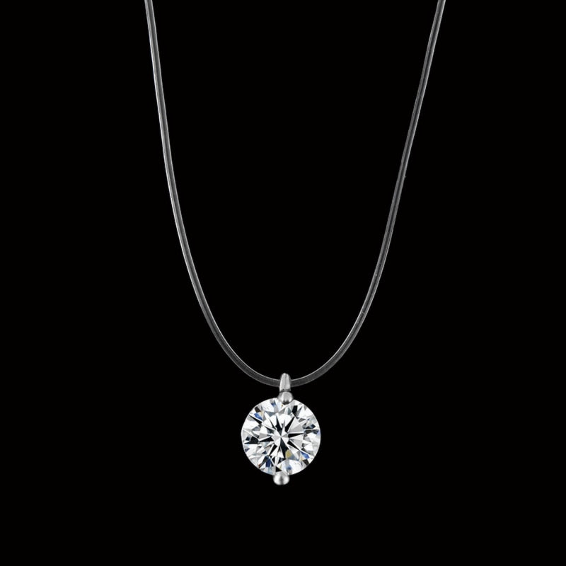 Transparent Fishing line Invisible Necklace