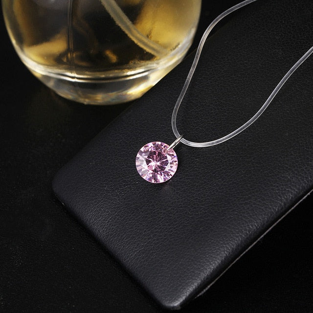 Transparent Fishing line Invisible Necklace