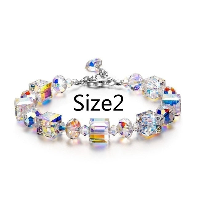 Square Geometric Polygon Bead