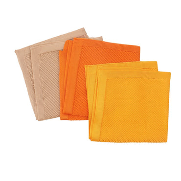 Solid Knit Pocket Square For Men