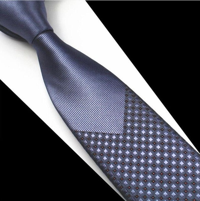 Man Floral Dot Slim Tie