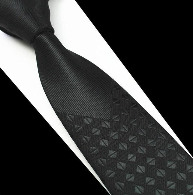Man Floral Dot Slim Tie