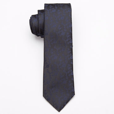 Men Skinny Polyester Tie
